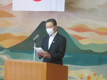•令和2年度永年勤続職員表彰式 •令和2年度永年勤続職員表彰式の画像