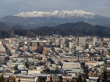 乗鞍岳全景