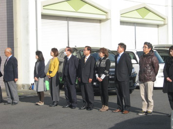年末年始地域安全運動・年末交通安全運動出発式写真2 年末年始地域安全運動・年末交通安全運動出発式写真2