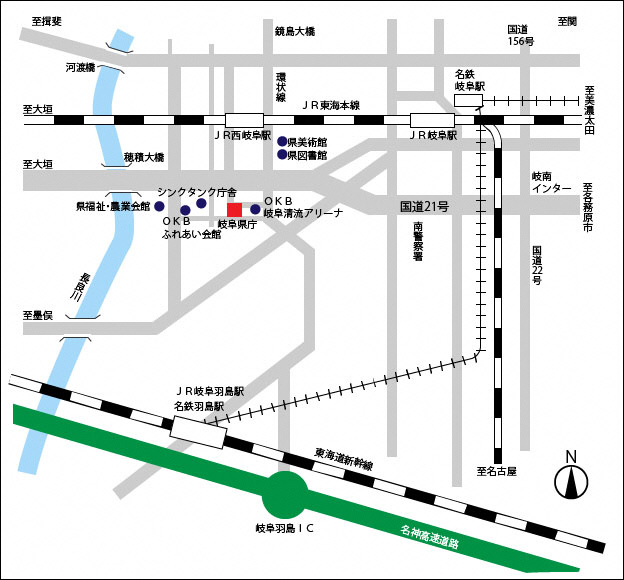 県庁案内図