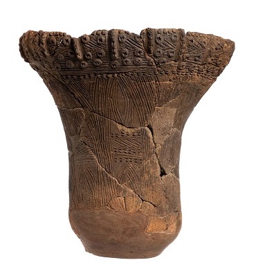 土器埋設遺構(SJ14)から出土した縄文土器