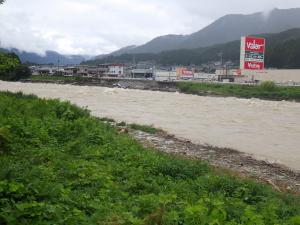 令和3年　一級河川飛騨川　被災状況