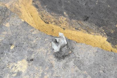 須恵器・盤の出土状況です