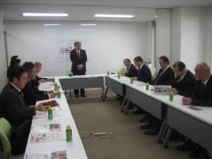 東北観光推進機構において、事業概要について、説明を受ける委員