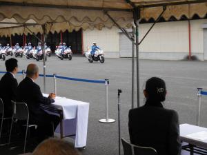 第45回岐阜県警察白バイ安全運転競技大会への出席