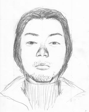 死者の似顔絵