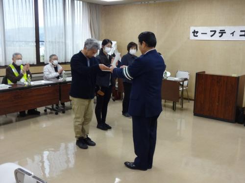 表彰式の様子