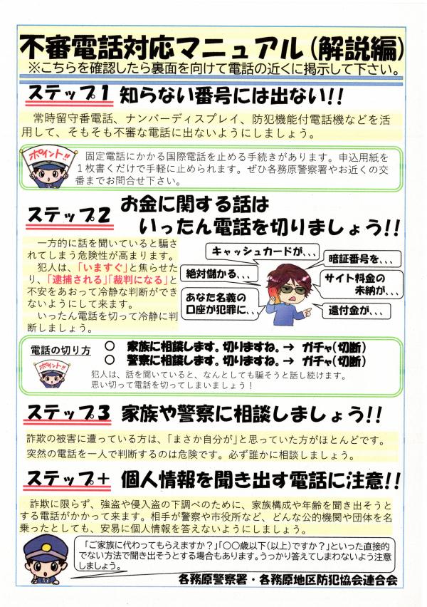 詐欺電話