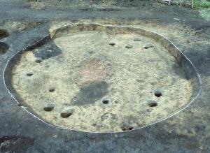 第3号竪穴建物の写真です