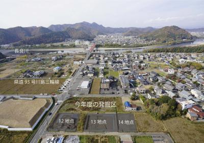 発掘区全景写真