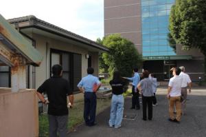 岐阜県警察学校視察の様子