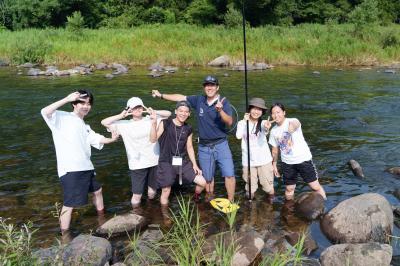 鮎の友釣り体験