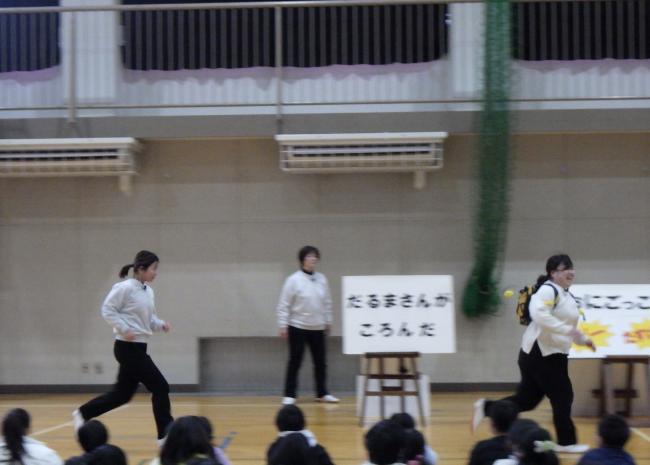 逃げる練習
