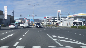 上印食交差点付近