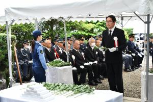 殉職警察職員並びに殉職消防職・団員慰霊祭
