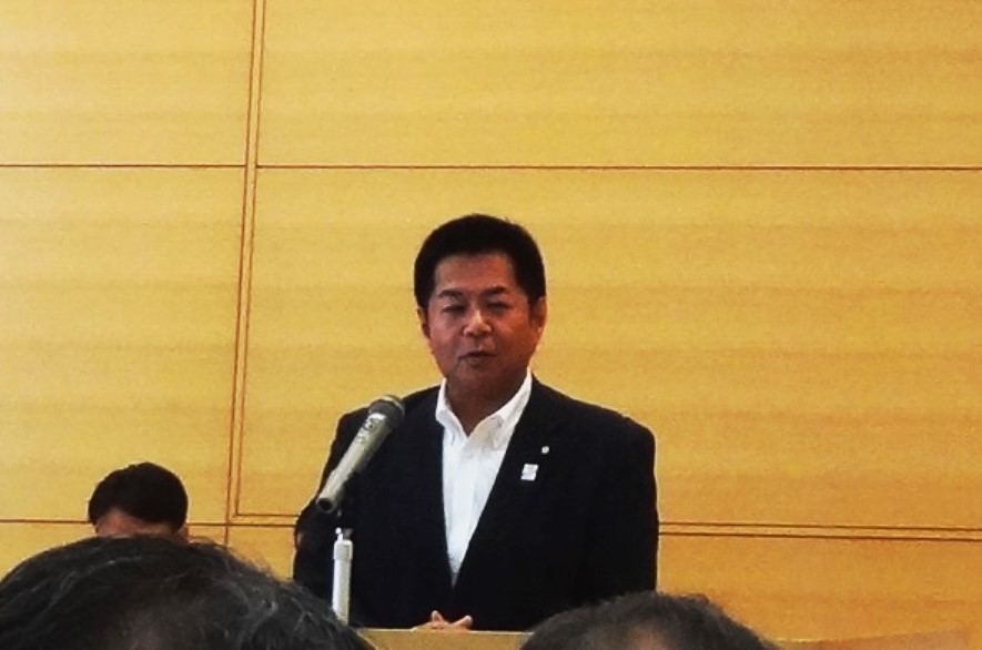 渡辺猛之参議院議員あいさつ