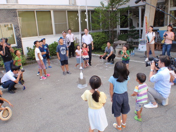 火山学習教室の様子2