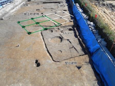 竪穴建物と掘立柱建物 竪穴建物と掘立柱建物