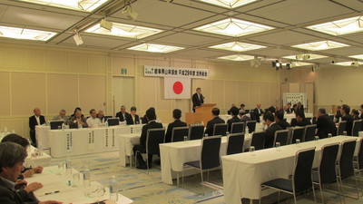 岐阜県山林協会定時総会の様子 岐阜県山林協会定時総会の様子