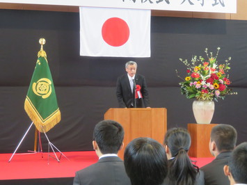 岐阜県立西濃高等特別支援学校開校式の様子 岐阜県立西濃高等特別支援学校開校式の様子