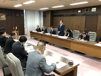 江西省人民代表大会代表団との意見交換の様子 江西省人民代表大会代表団との意見交換の様子