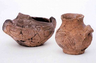 出土した土器 出土した土器