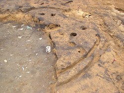 竪穴建物完掘状況 竪穴建物完掘状況の画像1