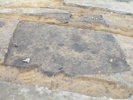 竪穴建物遺物出土状況 竪穴建物遺物出土状況