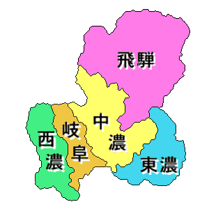 岐阜県地図