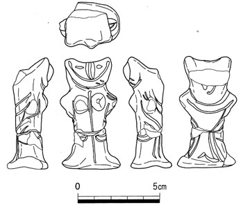 赤保木遺跡の土偶4 赤保木遺跡の土偶4