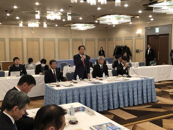 東海北陸7県議会議長会議の様子 東海北陸7県議会議長会議の様子