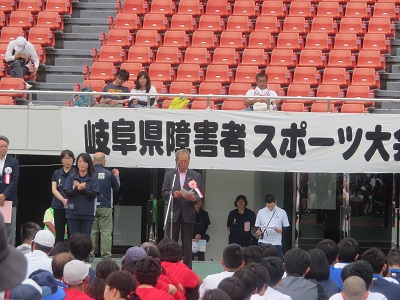 第17回岐阜県障害者スポーツ大会春大会の写真 第17回岐阜県障害者スポーツ大会春大会の写真
