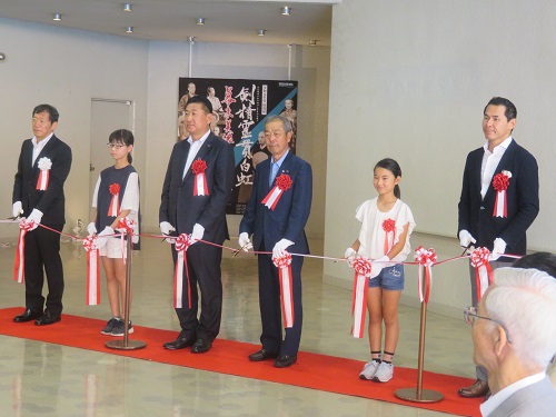 岐阜県博物館令和元年度特別展開場式の写真 岐阜県博物館令和元年度特別展開場式の写真