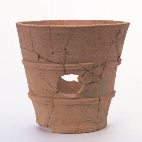 後平茶臼古墳出土円筒埴輪 後平茶臼古墳出土円筒埴輪