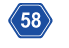 県道58号線