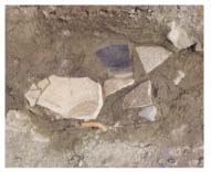 遺物出土状況 遺物出土状況