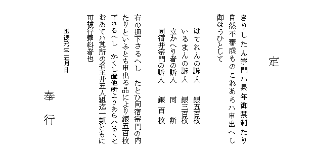 内容の表画像