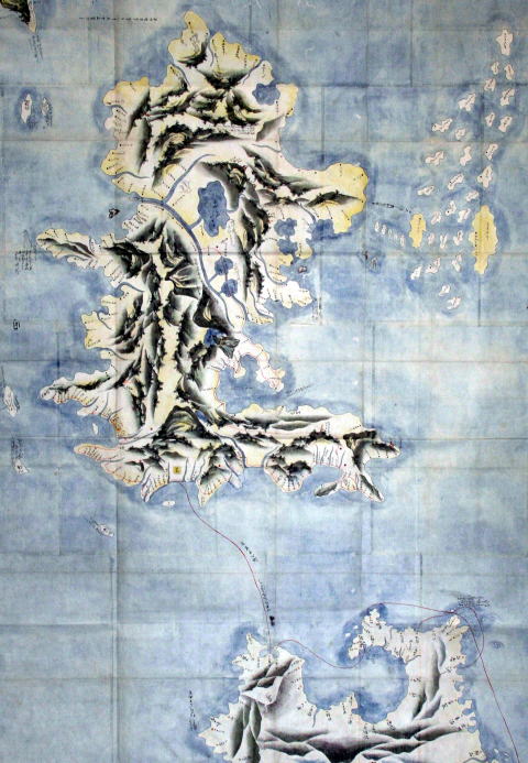 蝦夷地の絵図