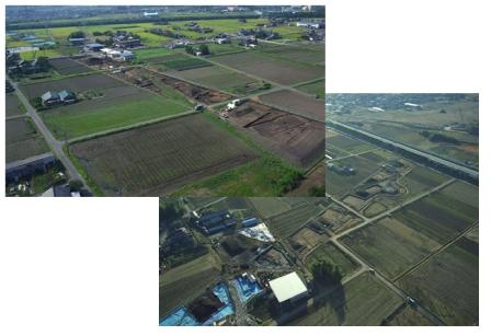 調査区全景 調査区全景写真