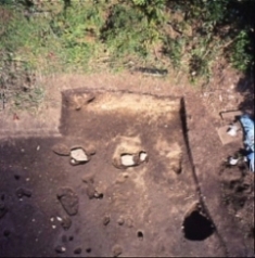 礎石建物跡 礎石建物跡