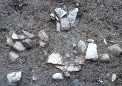 土器出土状況 土器出土状況の画像2