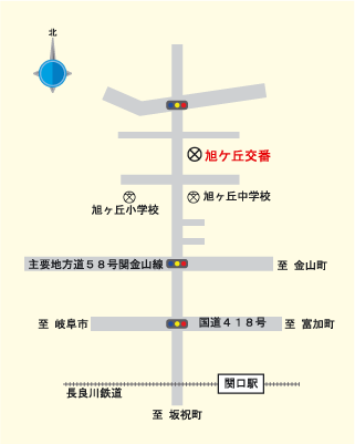 旭ヶ丘地図