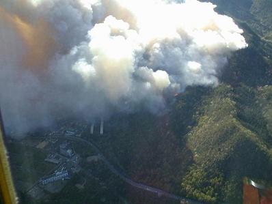 各務原市須衛地区上空から撮影